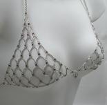 Amethyst Purple Swarovski Crystal Chain Maille Bikini Top