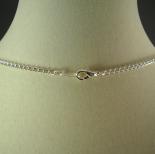 Chain Maille Flower Pendant Necklace in Peridot Green Swarovski Crystal